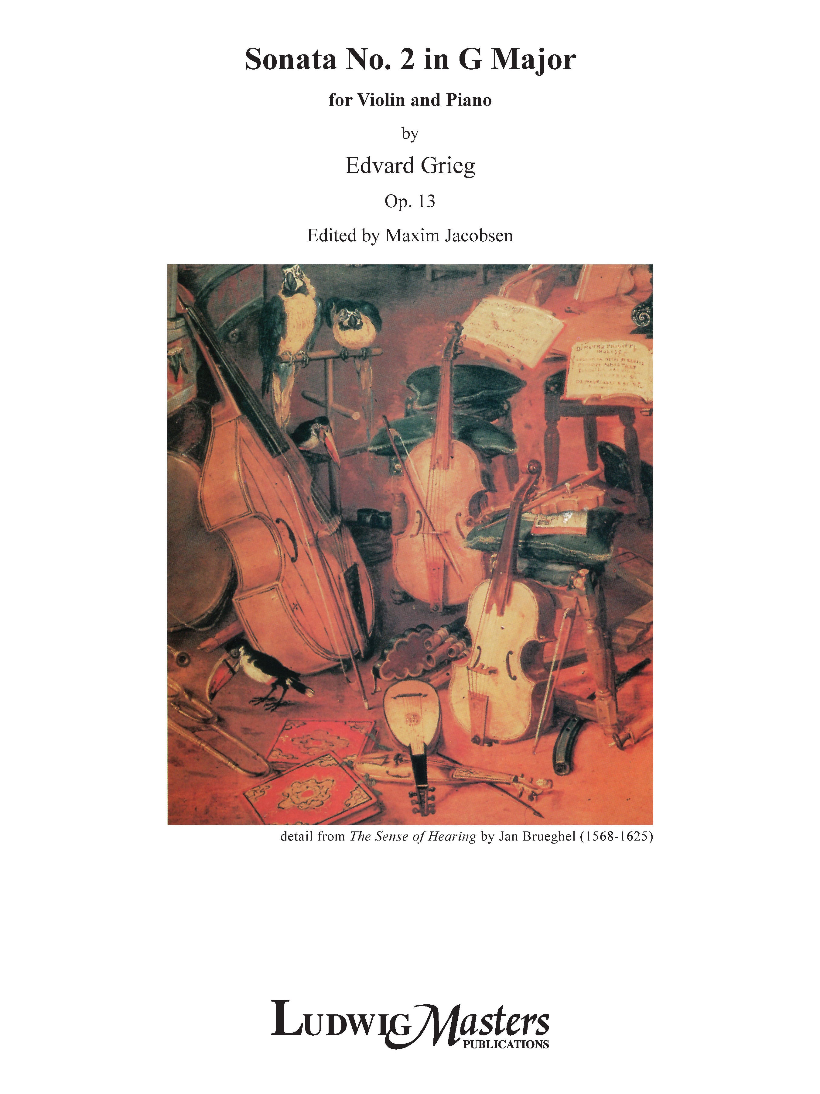 Violin Sonata No. 2 in G, Op. 13 Cover Image