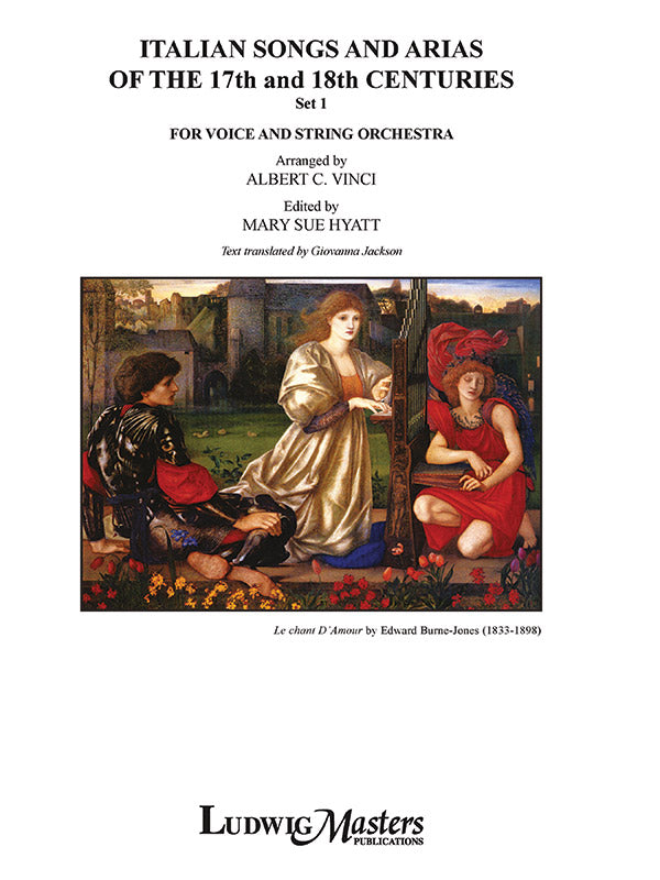 Italian Songs and Arias of the 17th and 18th Century, Set 1 (String Orchestra) Cover Image