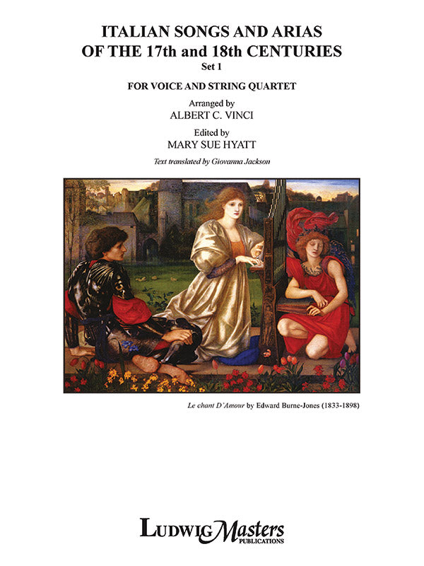 Italian Songs and Arias of the 17th and 18th Century, Set 1 (String Orchestra) Cover Image