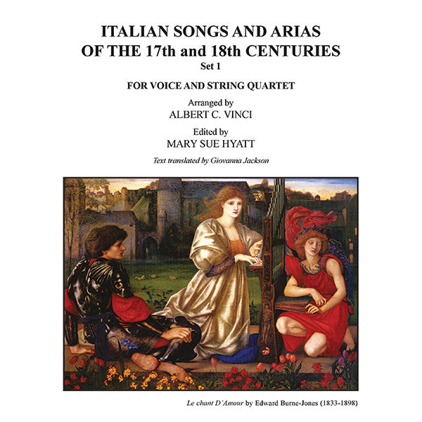 Italian Songs and Arias of the 17th and 18th Century, Set 1 (String Orchestra) Cover Image