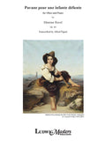 Pavane pour une infante defunte (Pavane for a Dead Princess) for Oboe and Piano Cover Image