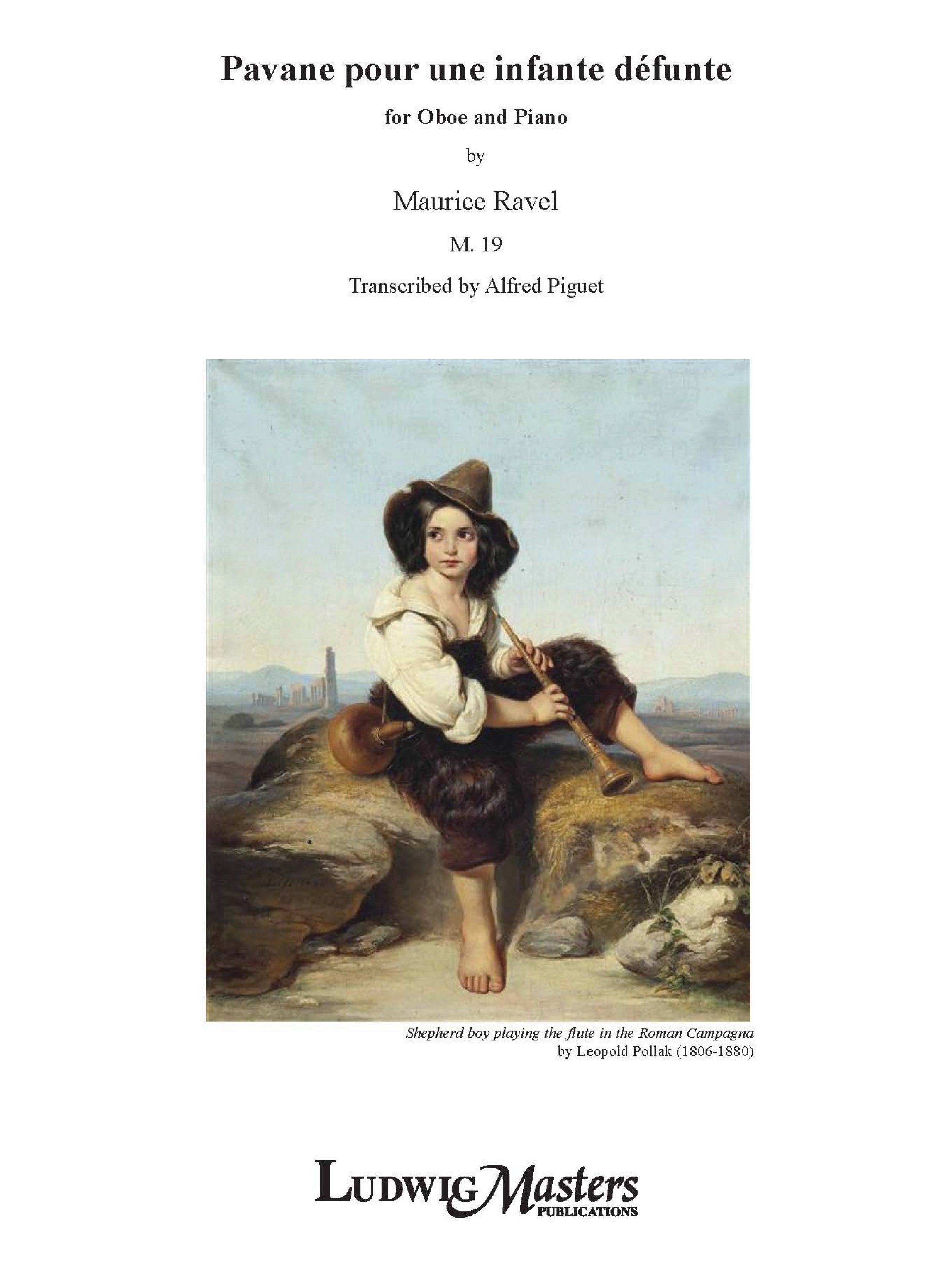 Pavane pour une infante defunte (Pavane for a Dead Princess) for Oboe and Piano Cover Image