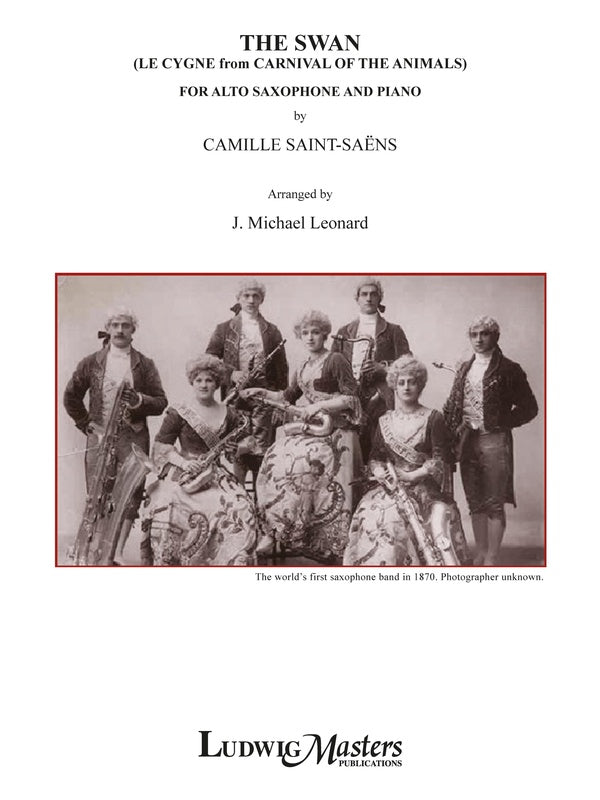 Carnival of the Animals, The (Le Carnaval des Animaux), No. 13: The Swan (Le Cygne) Cover Image