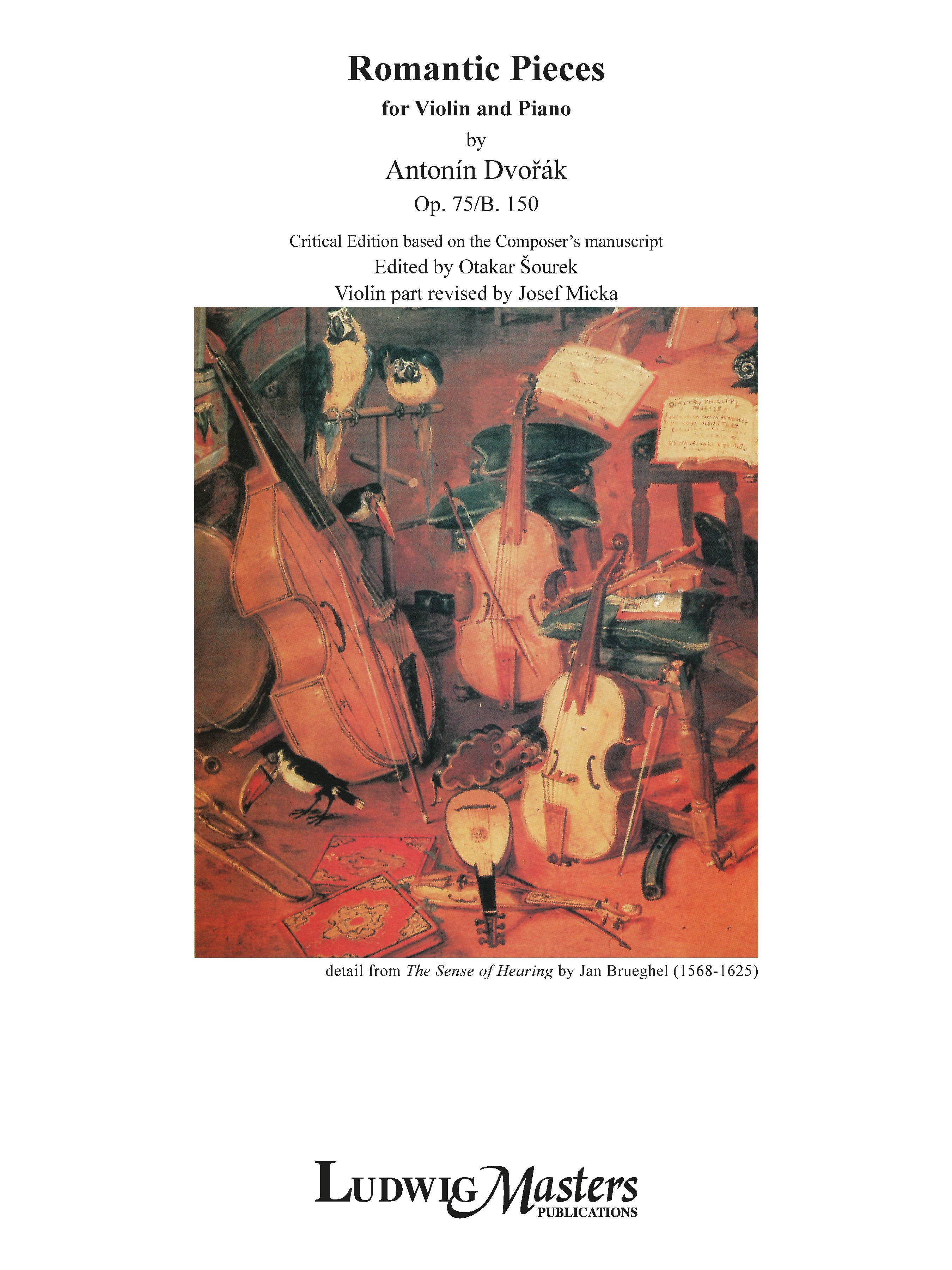 Romantic Pieces (4), Op. 75/B. 150 Cover Image
