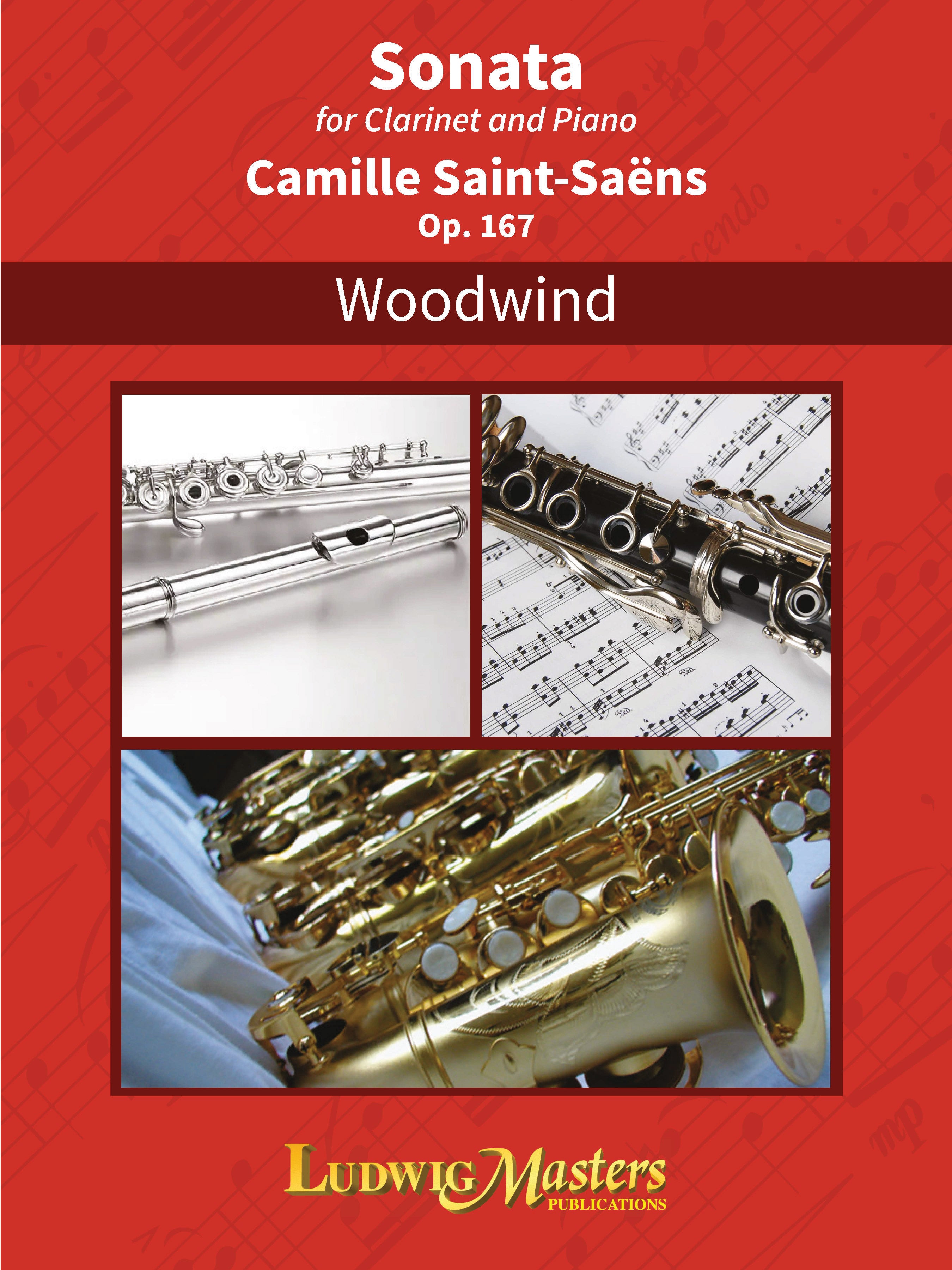 Sonata for Clarinet, Op. 167 Cover Image