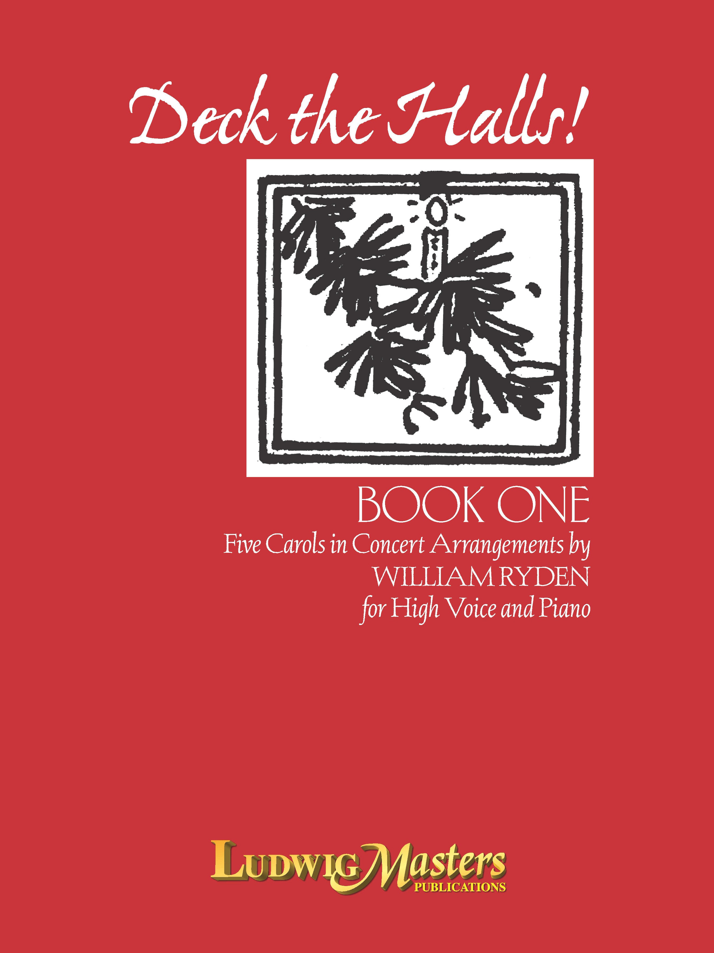 Deck The Halls, Book 1 (high voice) Cover Image