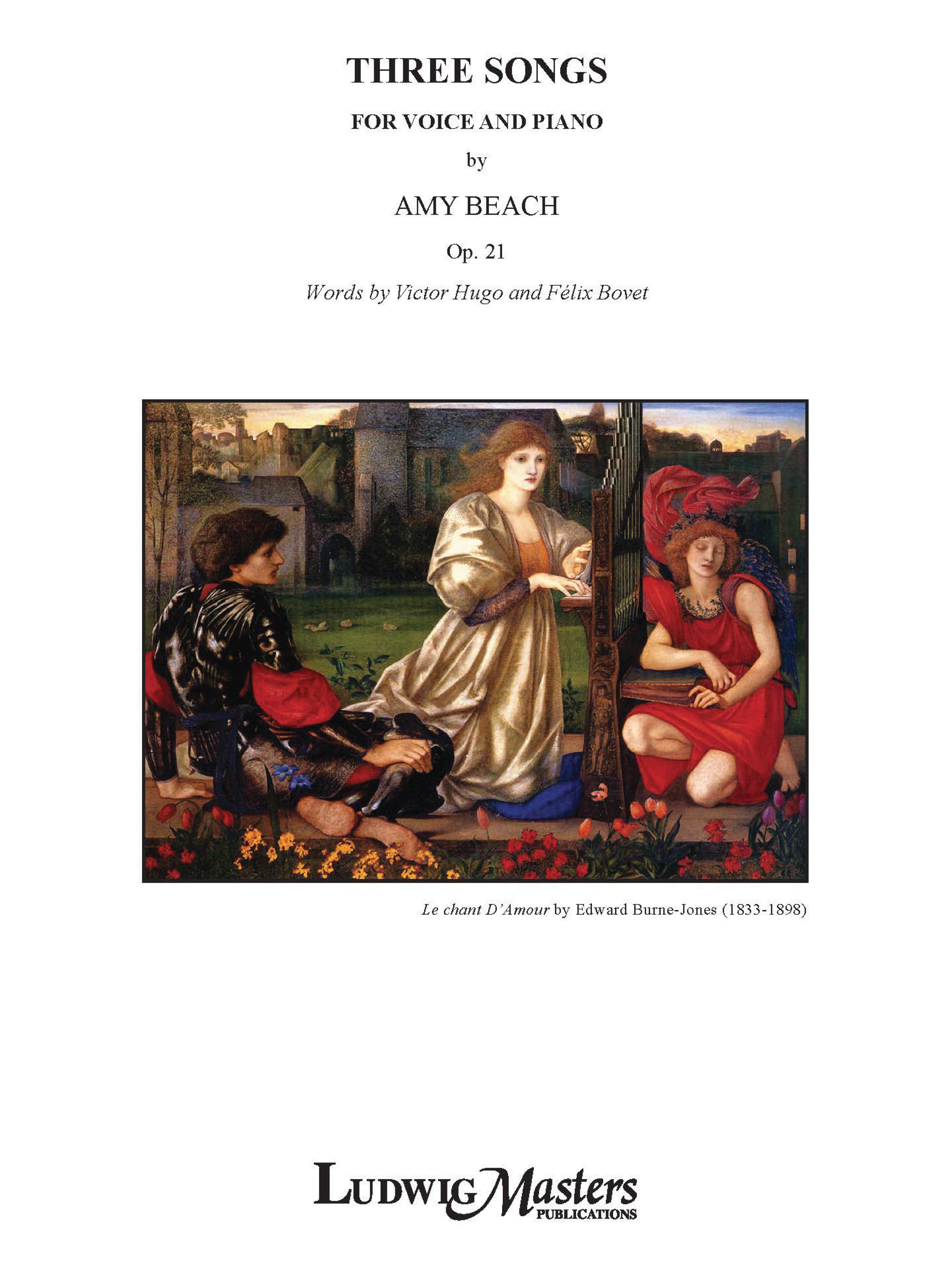 Three Songs, Op. 21 Cover Image
