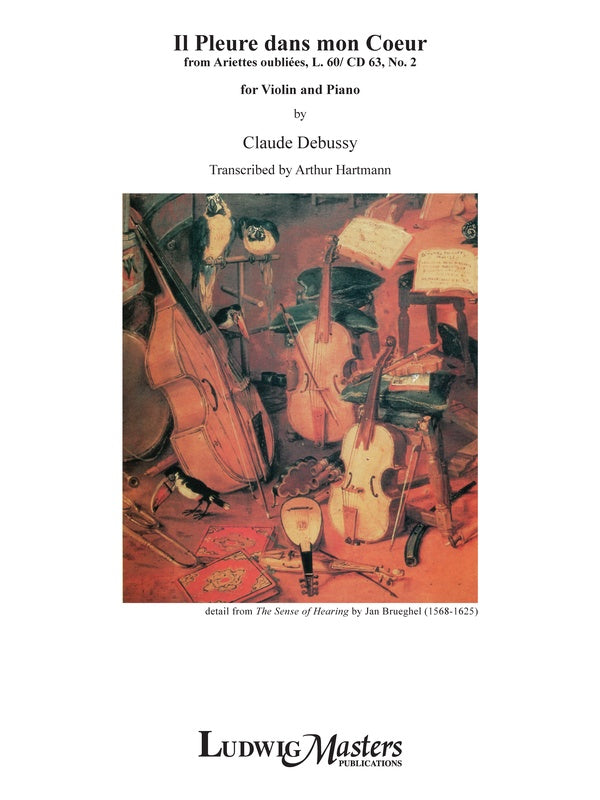 Il Pleure dans mon Coeur (No. 2 from Ariettes Oubliees, L. 60) Cover Image