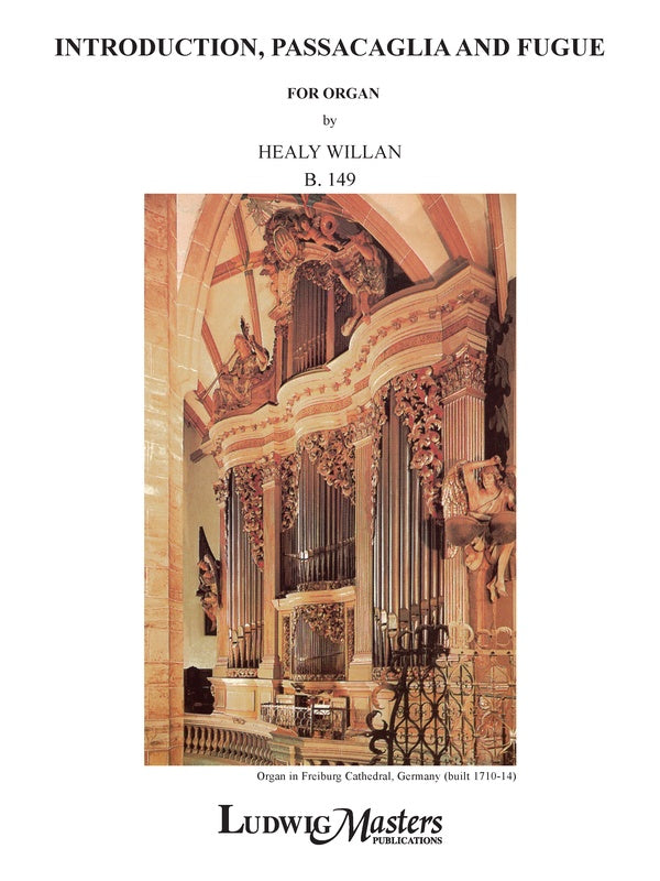 Intro Passacaglia and Fugue for Organ Cover Image
