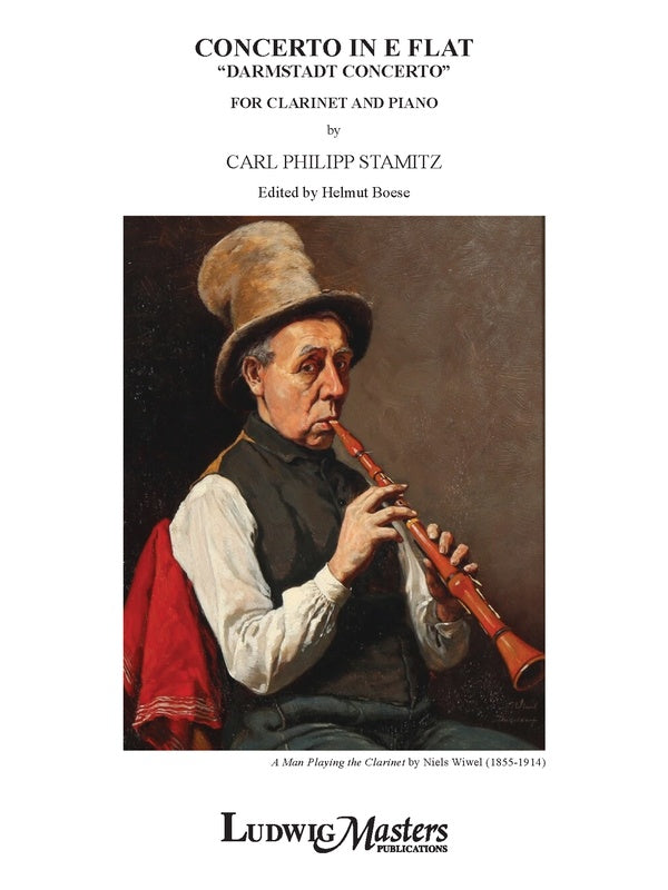Concerto for Clarinet in E-flat 'Darmstadt Concerto' Cover Image