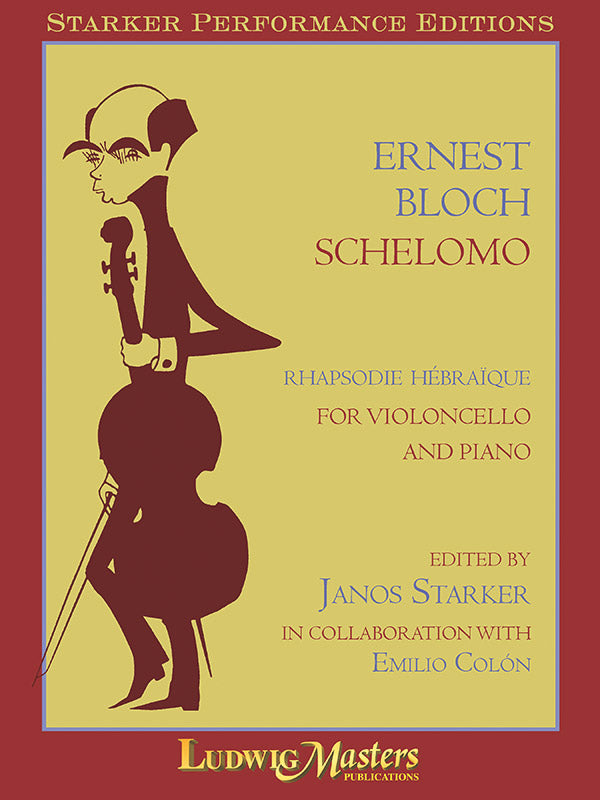 Schelomo for Cello and Piano Cover Image