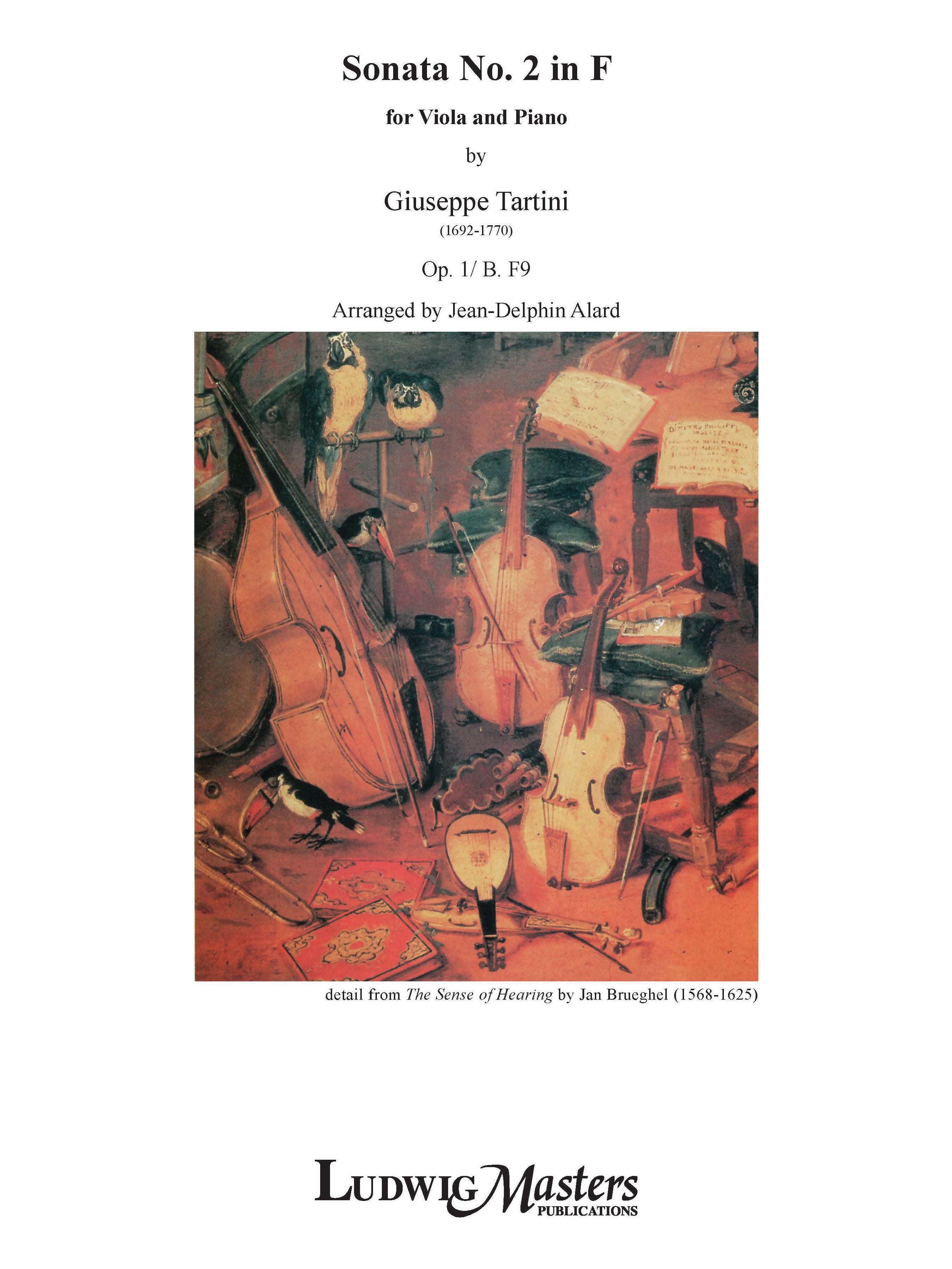 Sonata No. 2 in F, Op. 1/B. F9 Cover Image