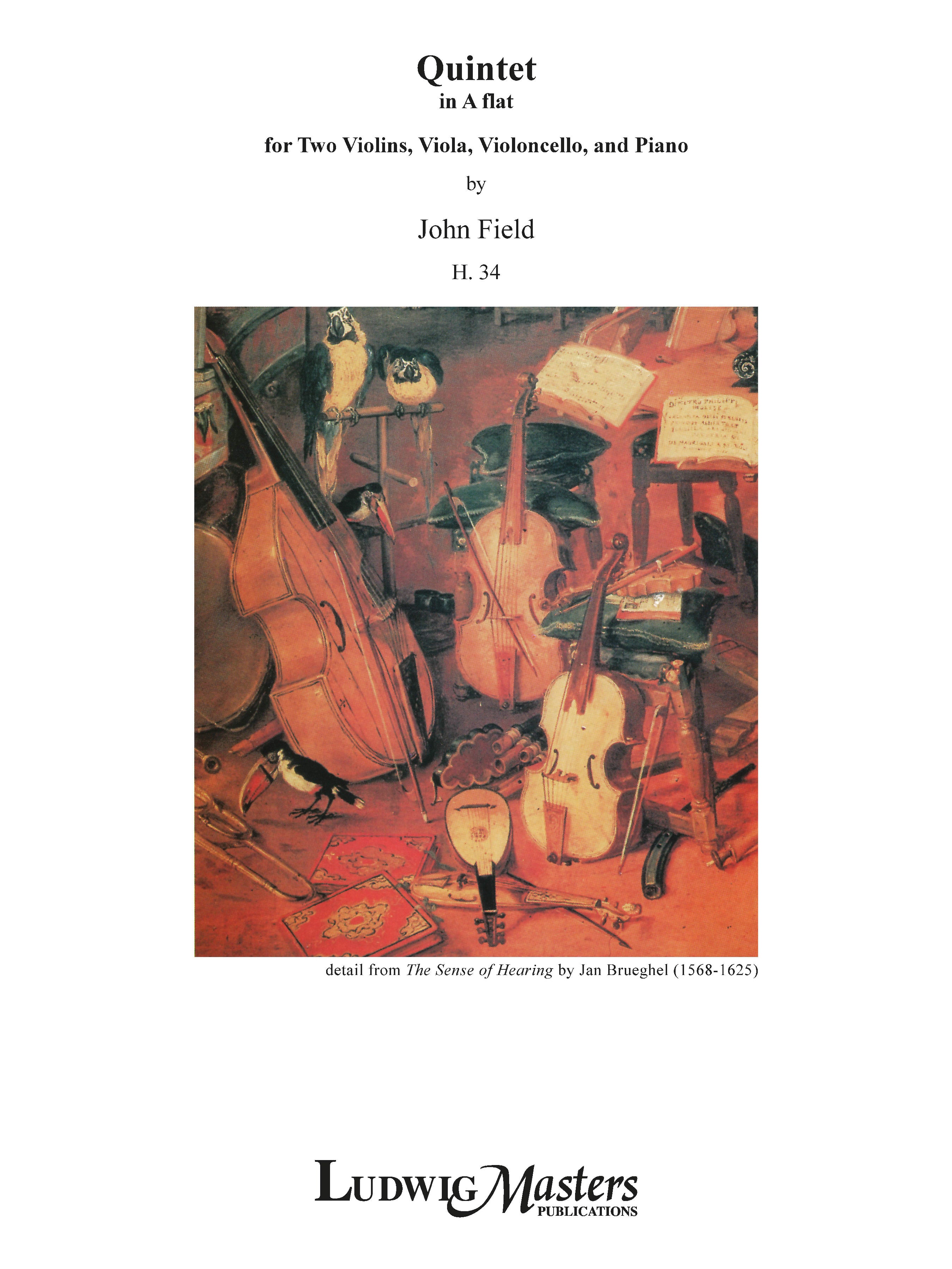 Quintet In A flat, H. 34 Cover Image