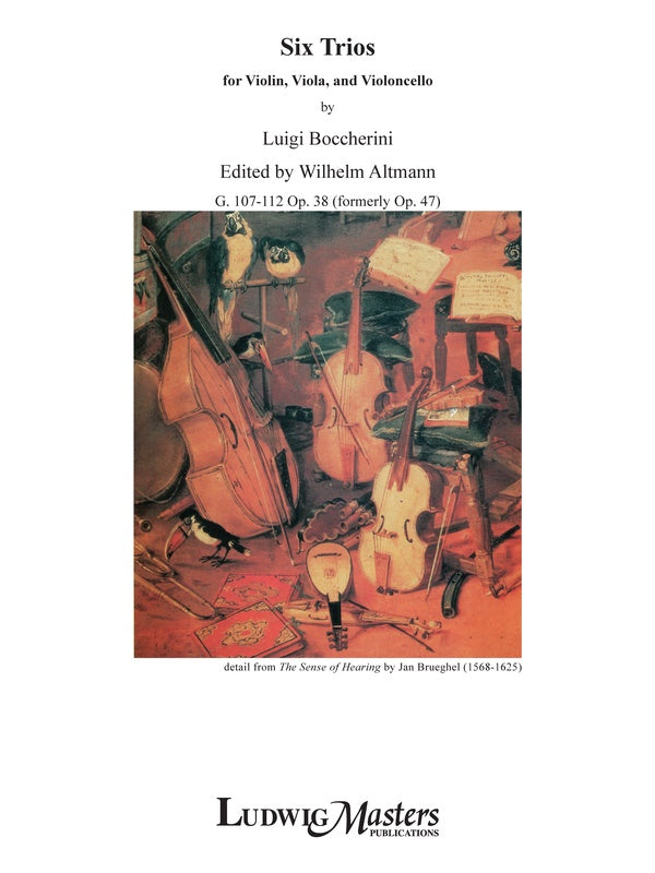 Six Trios, G 107-112/ Op. 38 (also Op. 47) Cover Image
