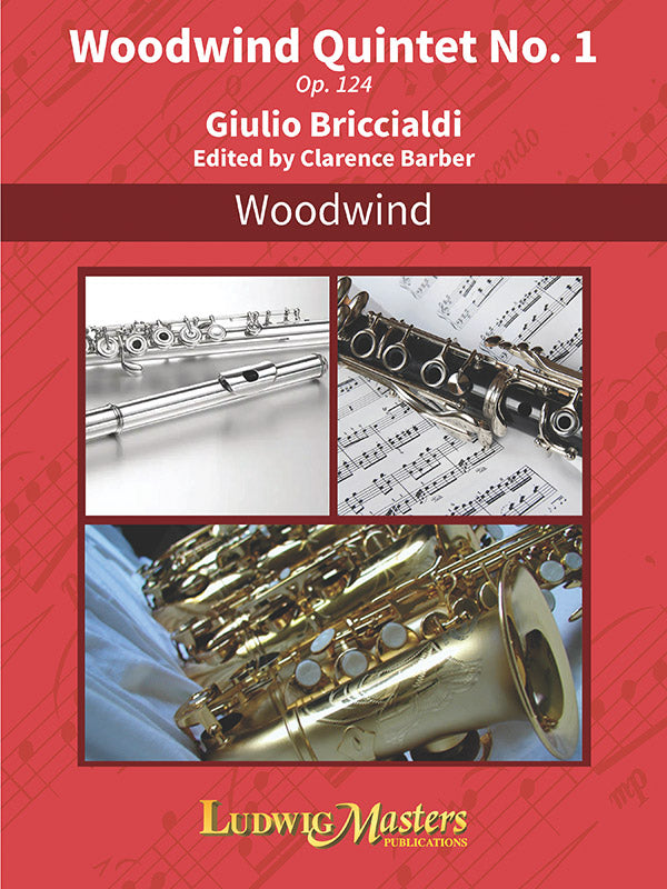 Woodwind Quintet No. 1, Op. 124 Cover Image