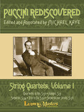 Puccini Rediscovered: String Quartets, Vol. 1 Cover Image