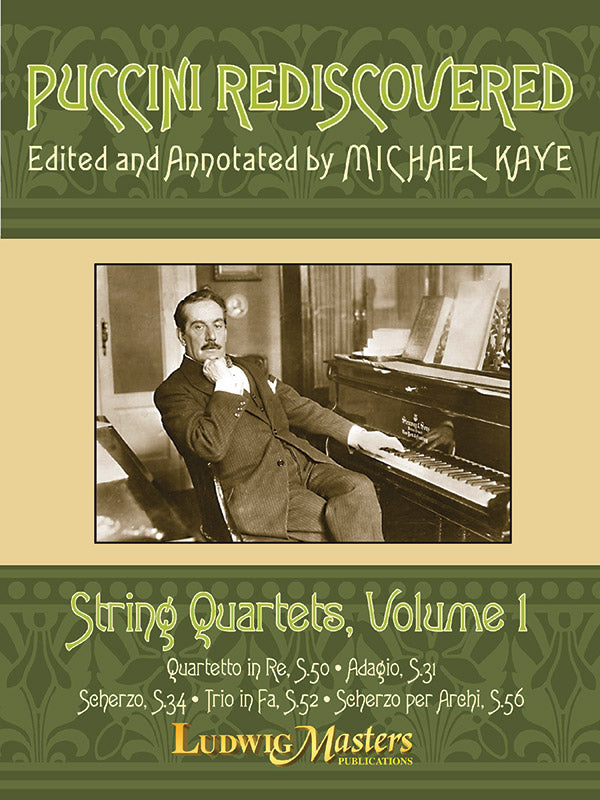 Puccini Rediscovered: String Quartets, Vol. 1 Cover Image