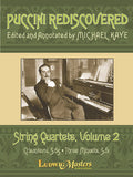 Puccini Rediscovered: String Quartets, Vol. 2 Cover Image