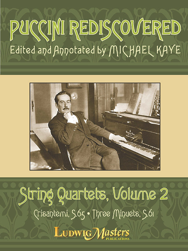 Puccini Rediscovered: String Quartets, Vol. 2 Cover Image