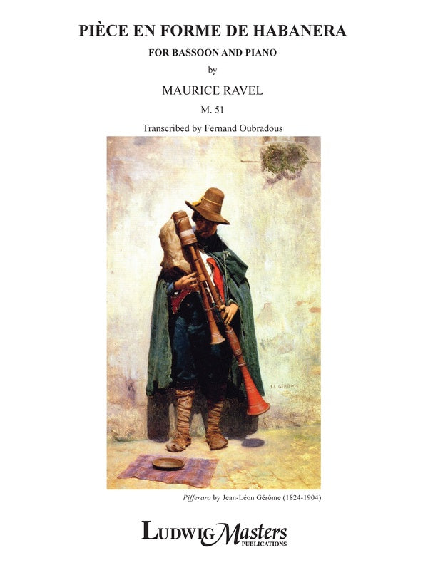 Piece en Forme de Habanera, M. 51 Cover Image