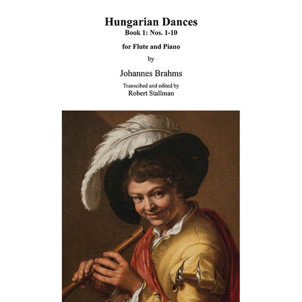Hungarian Dances for Flute and Piano, Bk. 1 Cover Image