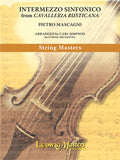Intermezzo from Cavalleria Rusticana for String Orchestra (Simpson) Cover Image