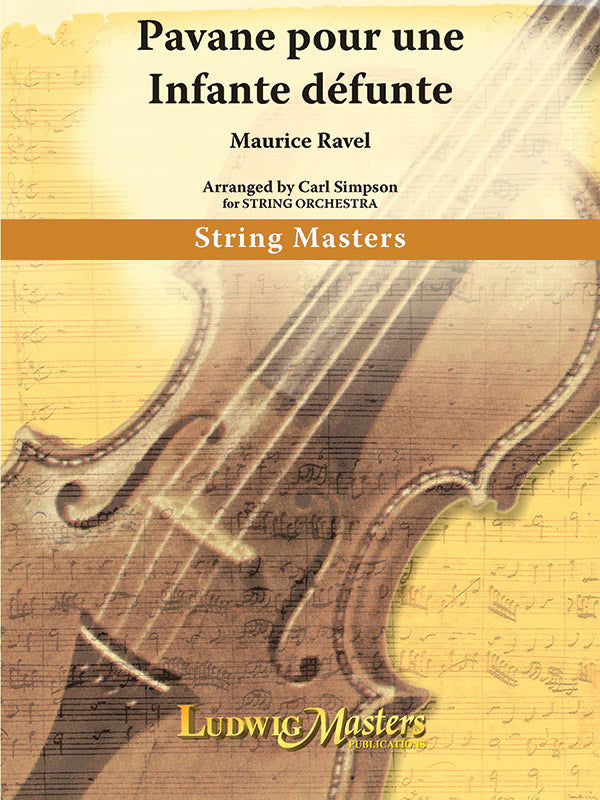 Pavane pour une Infante defunte for String Orchestra Cover Image