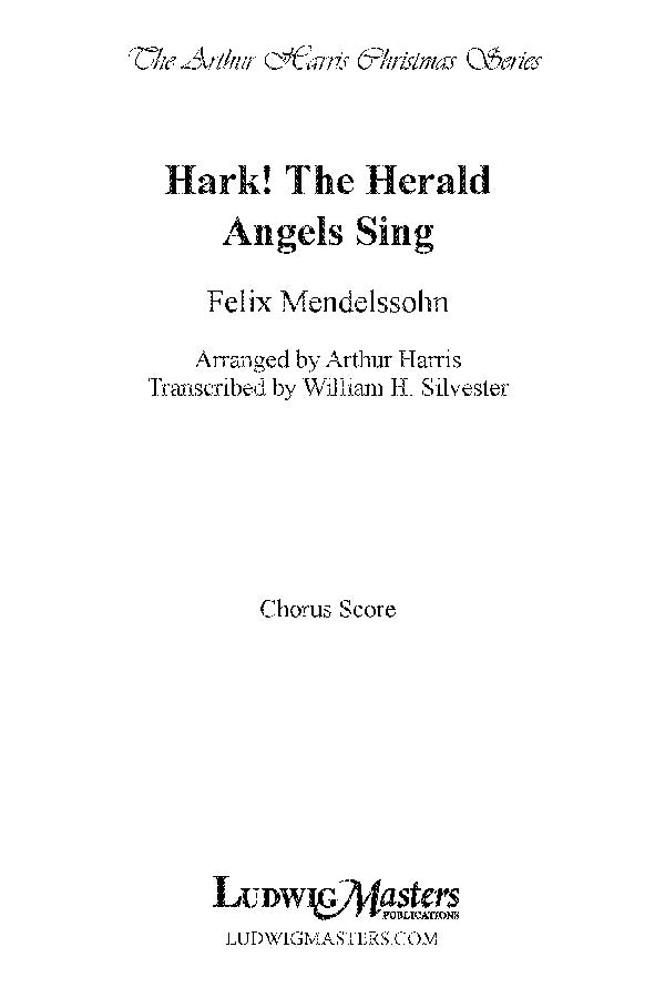 Hark! The Herald Angels Sing: A Christmas Carol Cover Image