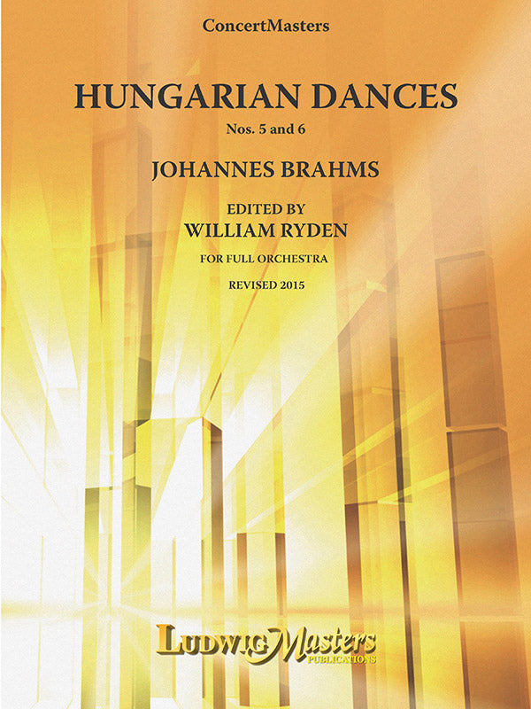 Hungarian Dances Nos. 5 and 6 (WoO 1) Cover Image