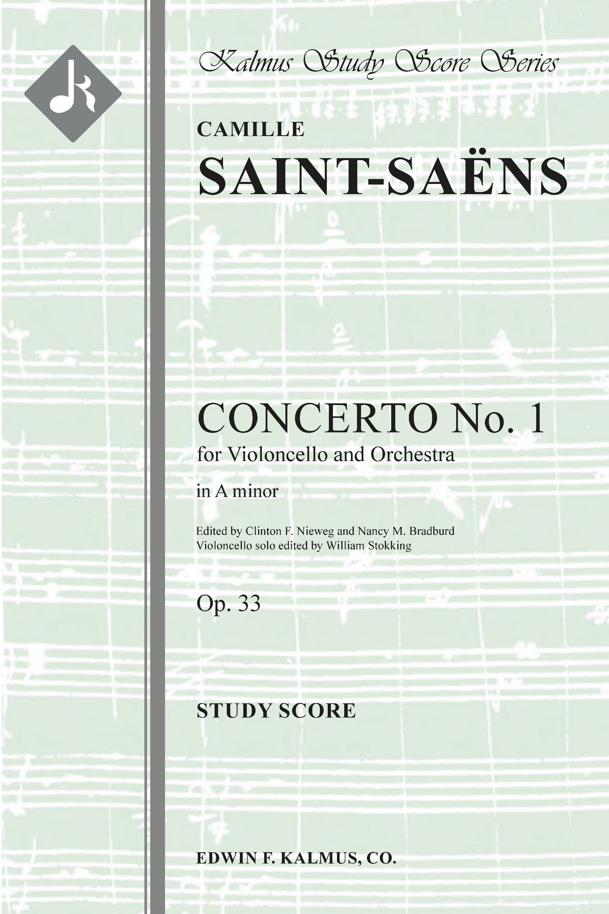 Concerto for Cello No. 1 in A minor, Op. 33 Cover Image