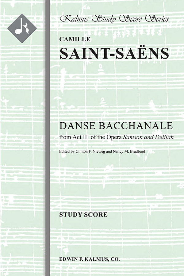 Samson and Delilah, Op. 47 (Samson et Dalila): Danse Bacchanale Cover Image