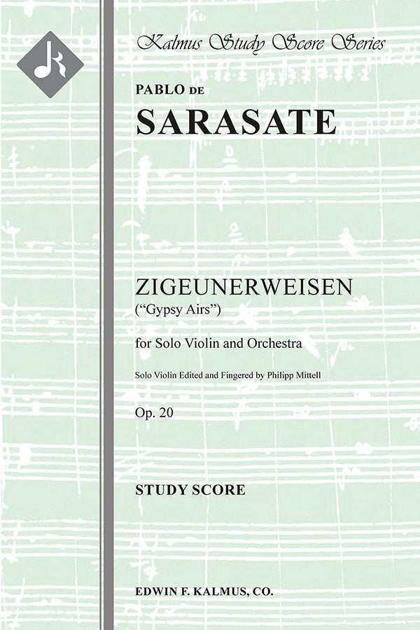 Zigeunerweisen (Gypsy Airs), Op. 20 Cover Image