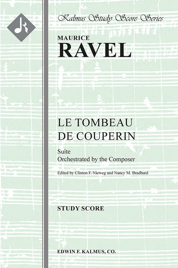 Le Tombeau de Couperin: Suite (composer's transcription) Cover Image