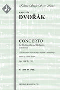 Concerto for Cello in B minor, Op. 104/B. 191 (Critical Edition) Cover Image