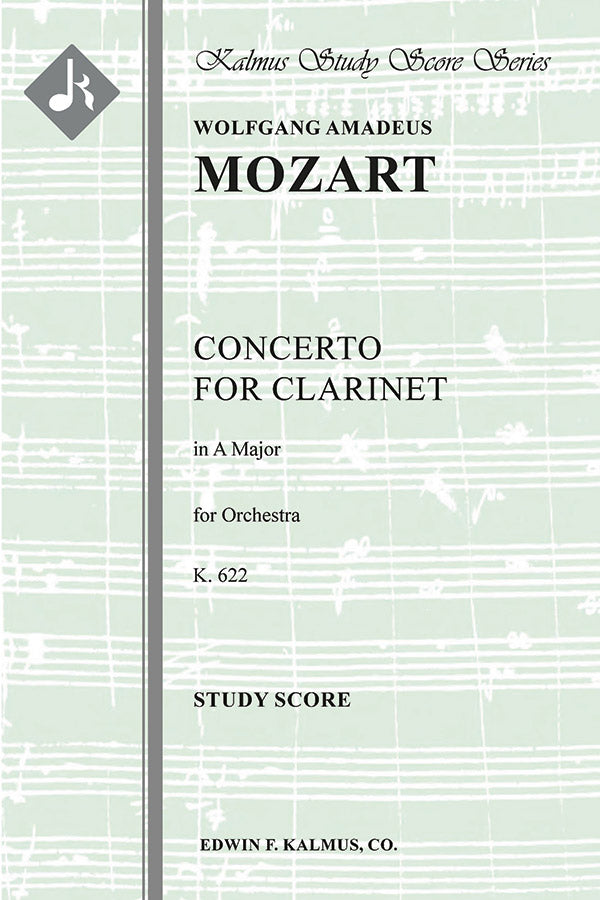 Concerto for Clarinet in A, K. 622 Cover Image