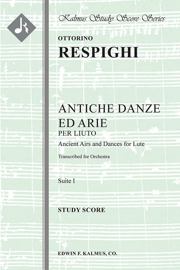 Antiche Danze ed Arie, Suite 1 (Ancient Airs and Dances) Cover Image