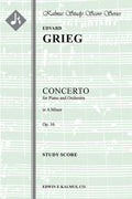 Concerto for Piano in A minor, Op. 16 Cover Image