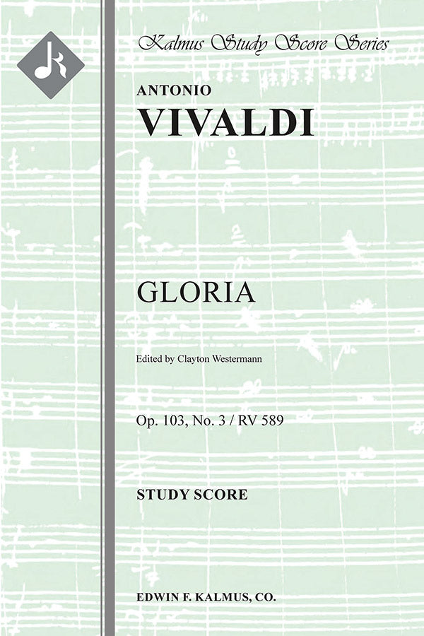 Gloria in D, Op. 103 No. 3/ RV 589 Cover Image