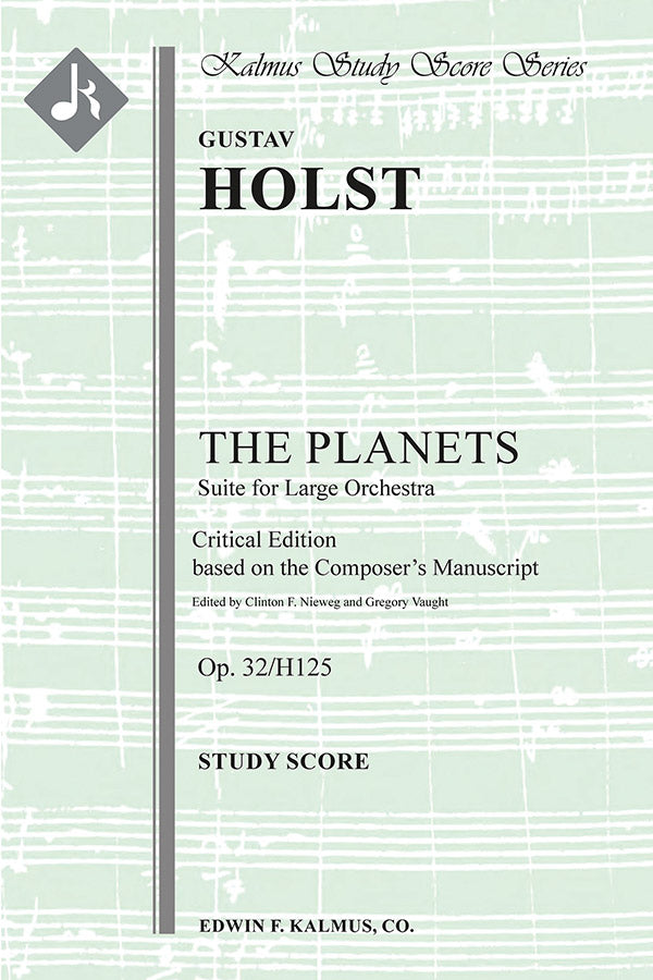 The Planets, Op. 32/H125 Cover Image