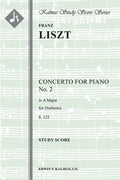 Concerto for Piano No. 2 in A, S. 125 Cover Image