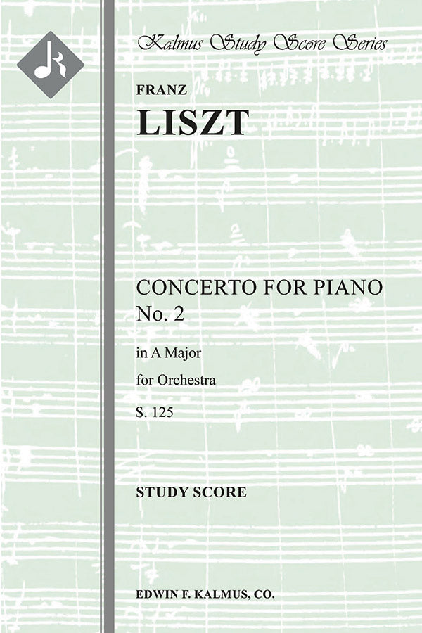 Concerto for Piano No. 2 in A, S. 125 Cover Image