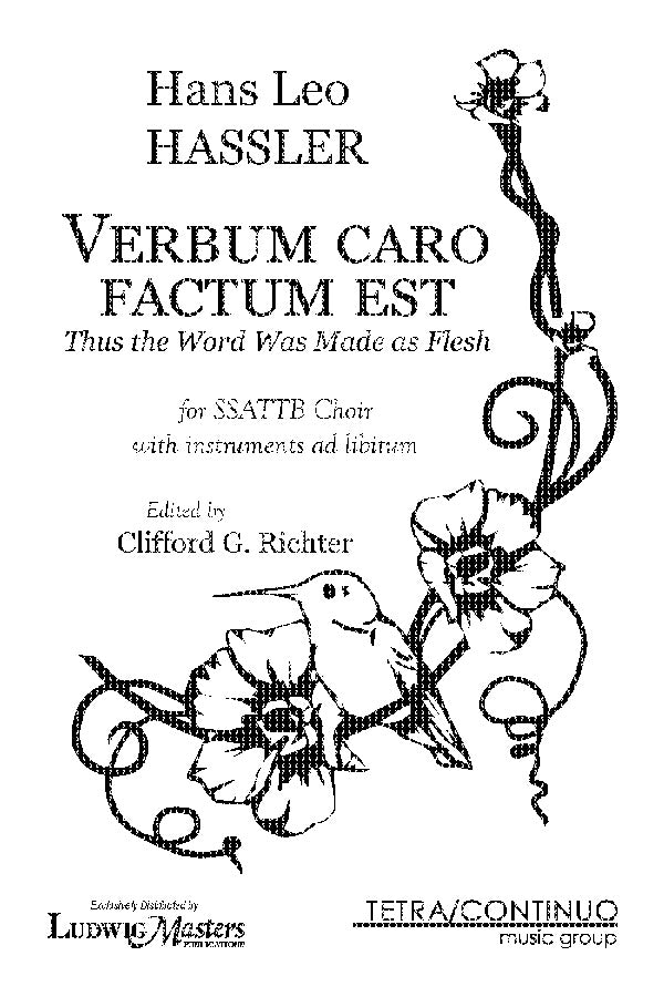 Verbum Caro Factum Est Cover Image