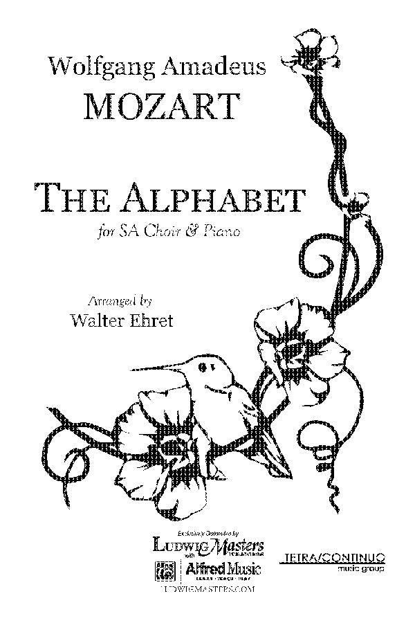 Alphabet, The Cover Image