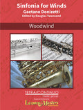 Sinfonia for Winds in G minor, A 509 (Sinfonia für Bläser) Cover Image