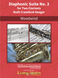 Diaphonic Suite No. 3 for Two Clarinets Cover Image