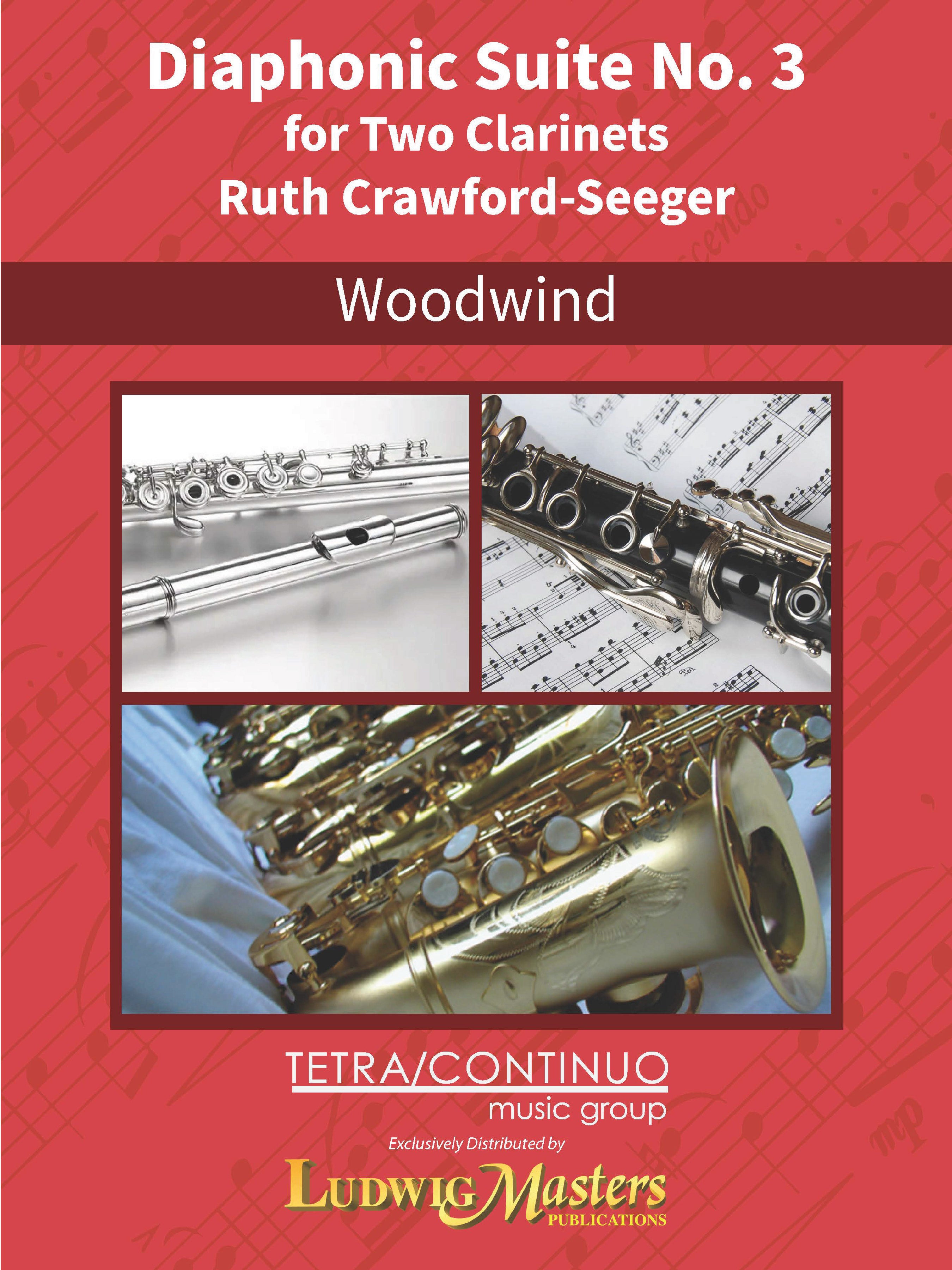 Diaphonic Suite No. 3 for Two Clarinets Cover Image