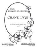 Chant, 1930 Cover Image