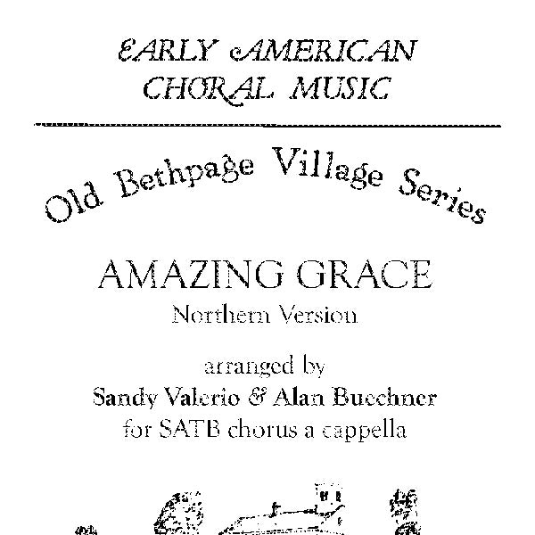 Amazing Grace (Northern Version) Cover Image
