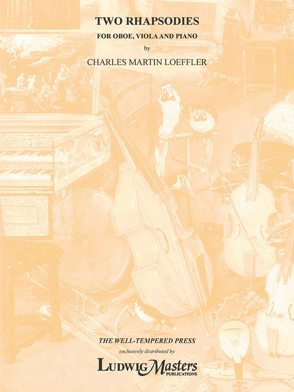 Two Rhapsodies for Oboe, Viola and Piano Cover Image