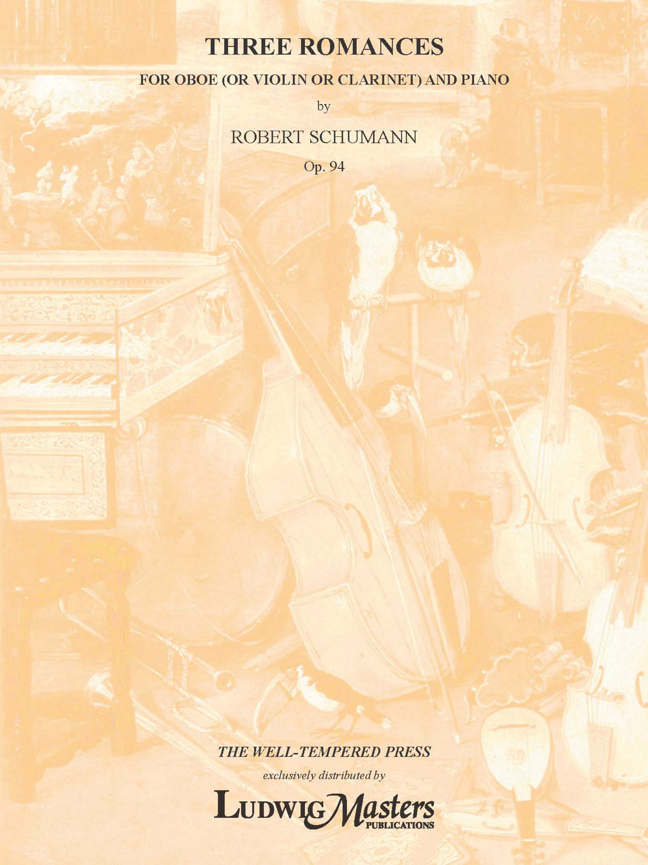 Three Romances, Op. 94 Cover Image